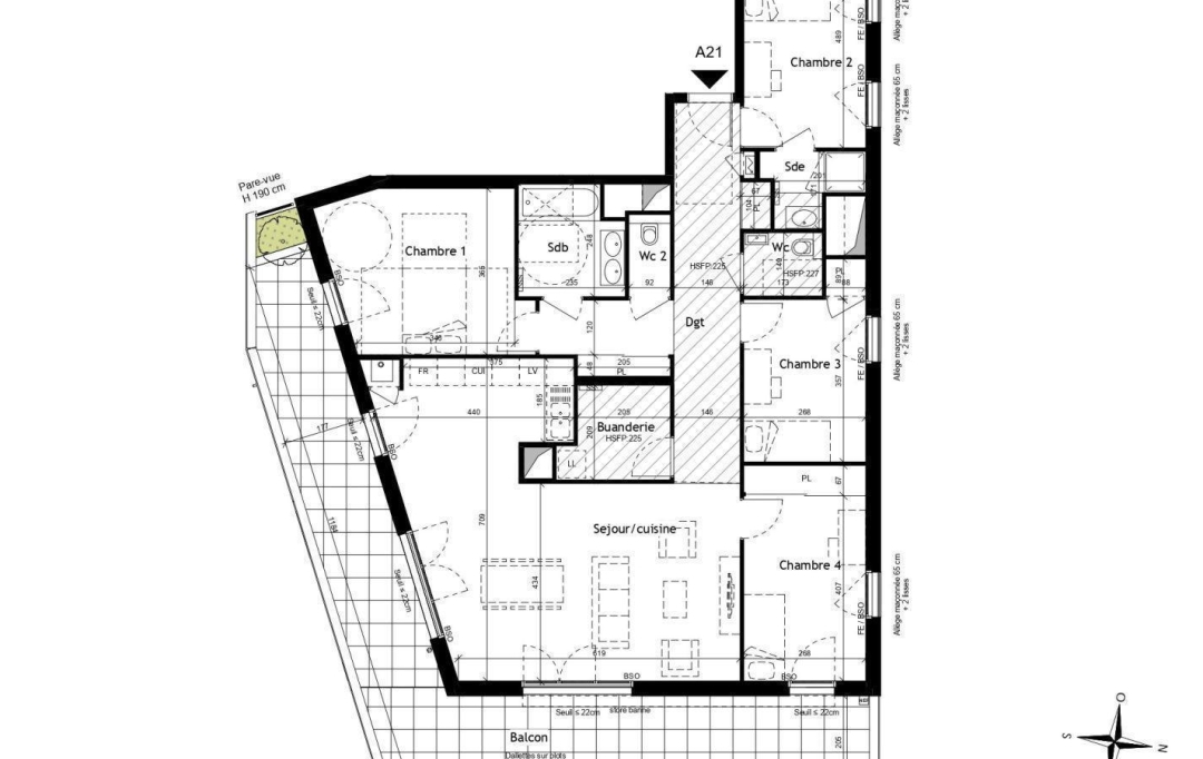 Annonces VENISSIEUX : Apartment | LYON (69009) | 130 m2 | 610 000 € 